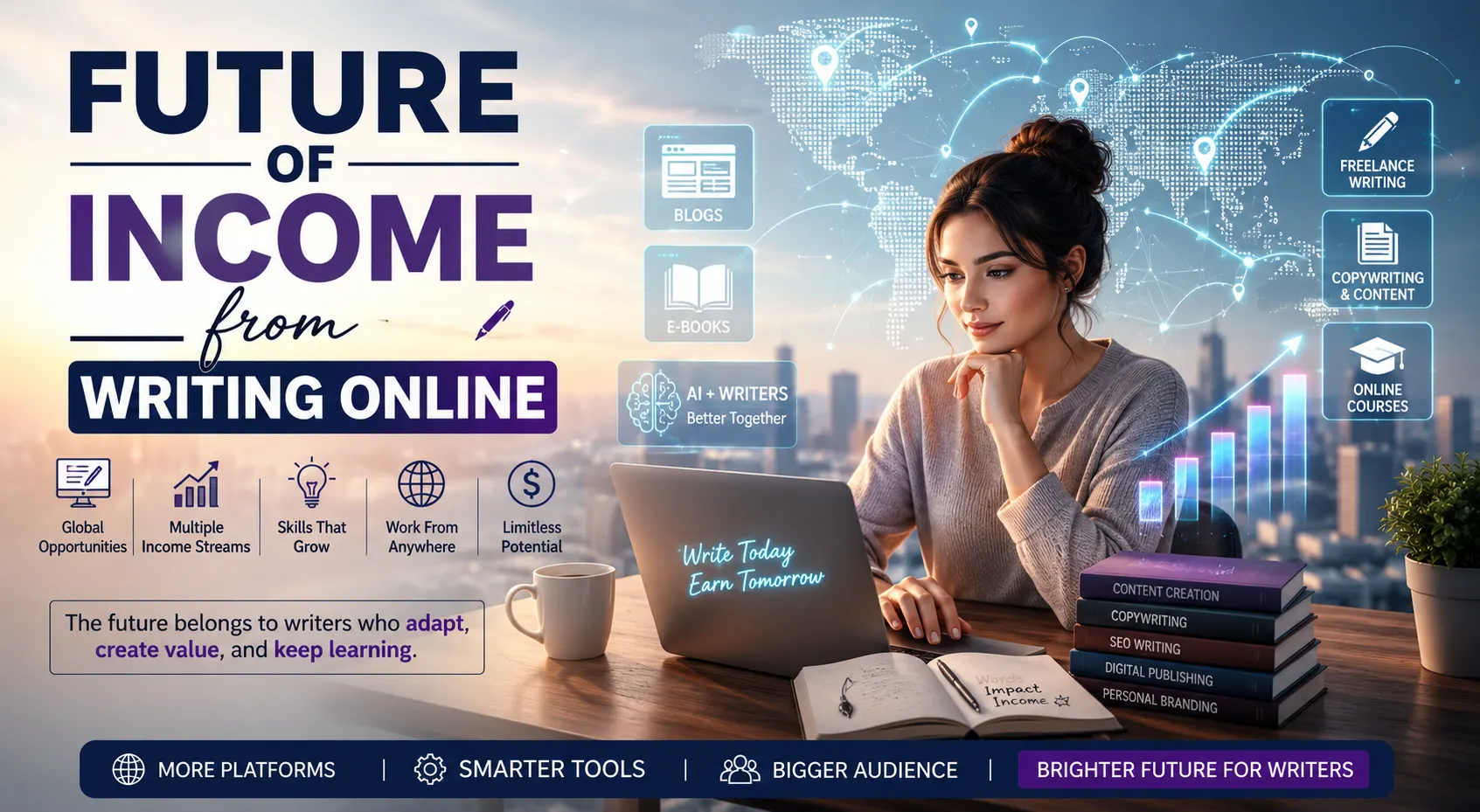 income from writing online