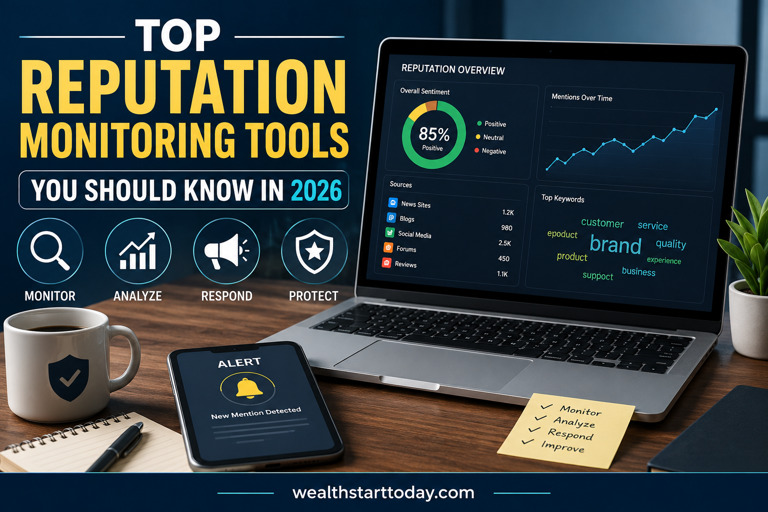 Reputation monitoring tools