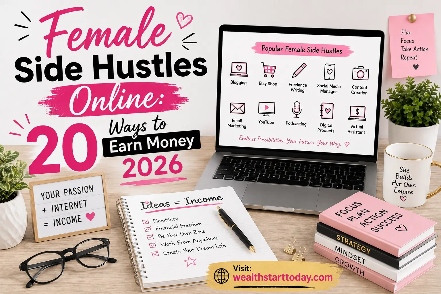 female side hustles online