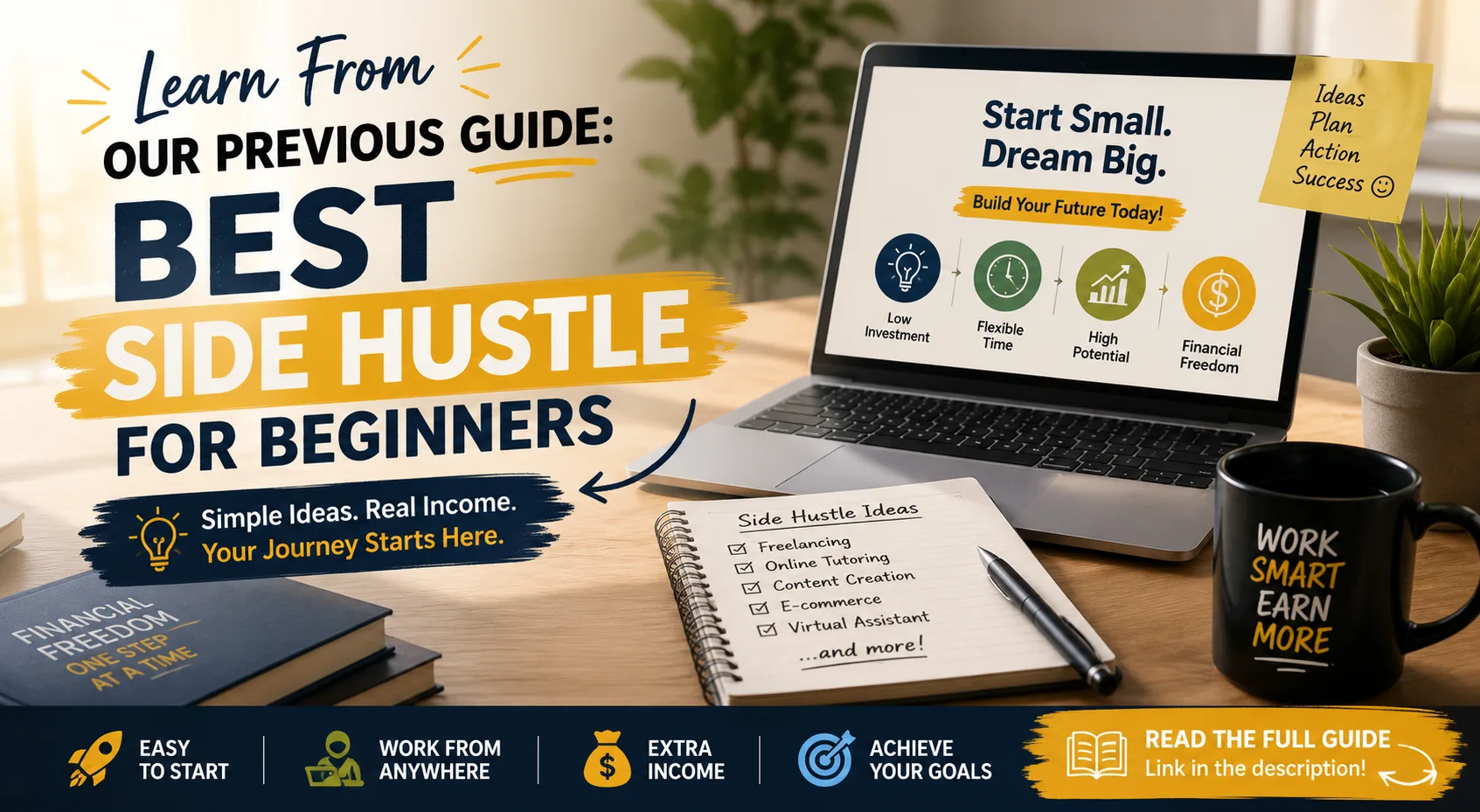 Learn From Our Previous Guide: Best Side Hustle for Beginners