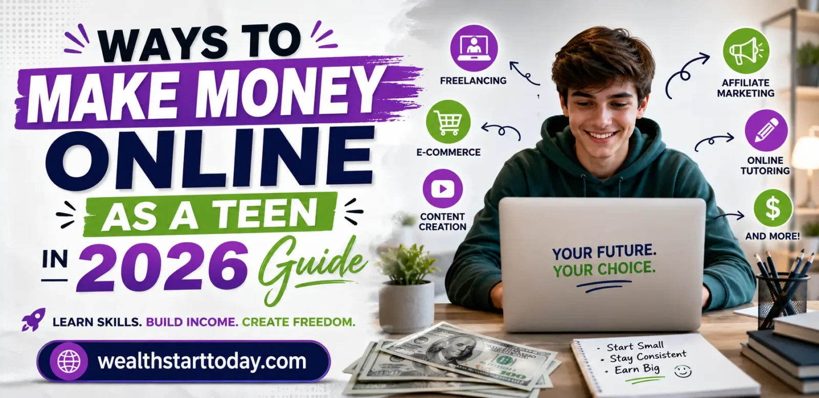 ways to make money online as a teen
