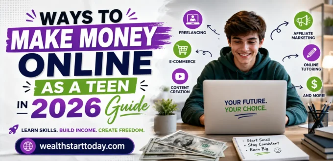ways to make money online as a teen