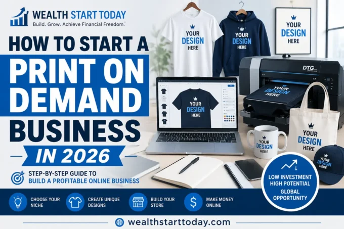 how to start a print on demand business
