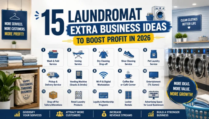 laundromat extra business ideas