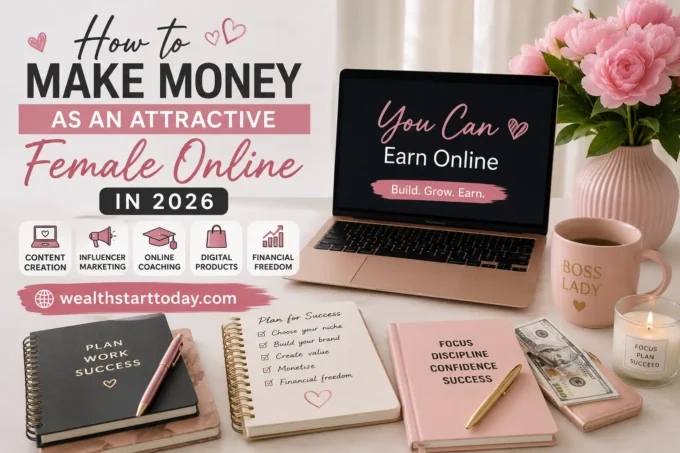 how to make money as an attractive female online
