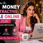 how to make money as an attractive female online