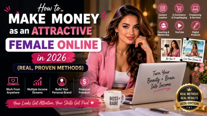 how to make money as an attractive female online