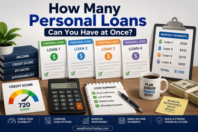 how many personal loans can you have at once