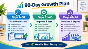 90 day small business growth plan