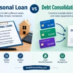 personal loan vs debt consolidation loan